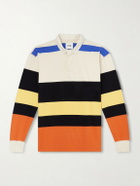 Drake's - Striped Cotton-Jersey Rugby Shirt - Multi
