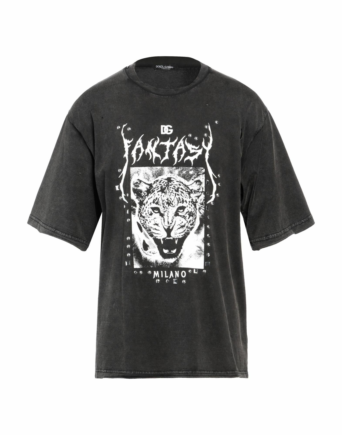 Dolce & gabbana Mens T-shirt Lead