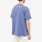 A.P.C. Men's A.P.C Kyle Central Logo T-Shirt in Violet