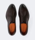 Santoni Ensley leather Derby shoes