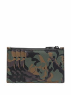 ALEXANDER MCQUEEN - Camouflage Zip Coin Card