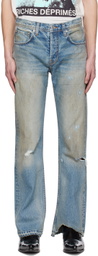 Enfants Riches Déprimés Blue Flared Jeans