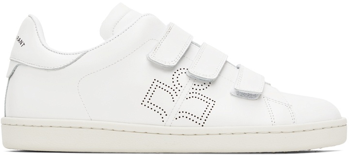 Photo: Isabel Marant White Barty Sneakers