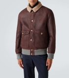 Brunello Cucinelli Leather jacket