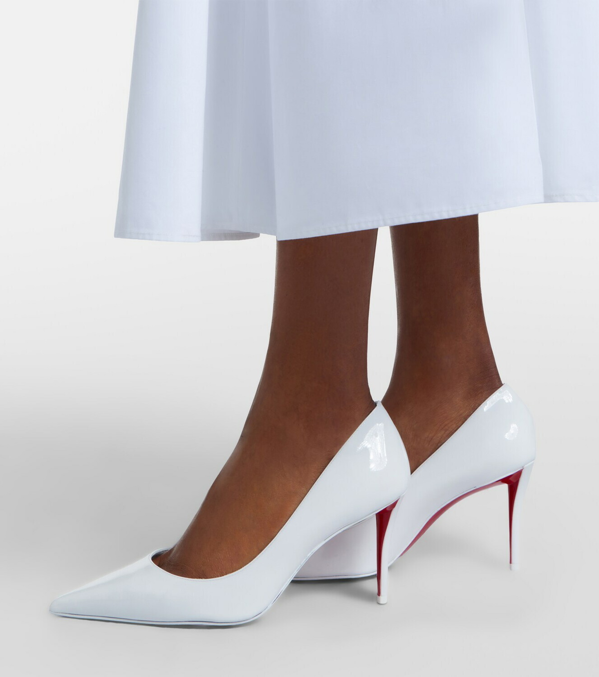 Christian Louboutin Miss Z patent leather pumps