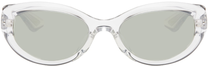 Photo: KHAITE Transparent Oliver Peoples Edition 1969C Sunglasses