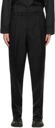 Maison Margiela Black Cropped Trousers