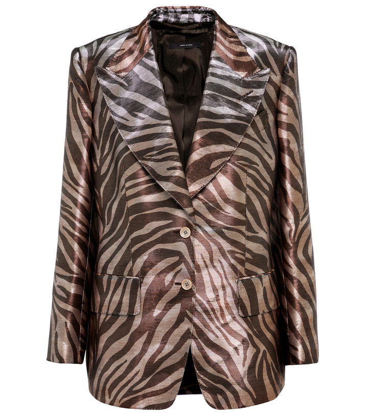 Photo: Tom Ford - Zebra-print blazer