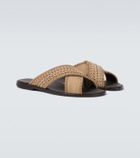 Manolo Blahnik Tex suede sandals
