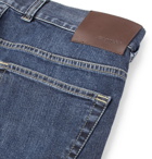 Canali - Slim-Fit Stretch-Denim Jeans - Men - Indigo