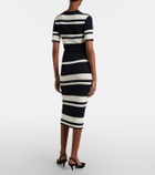 Ralph Lauren Collection Striped knitted pencil skirt