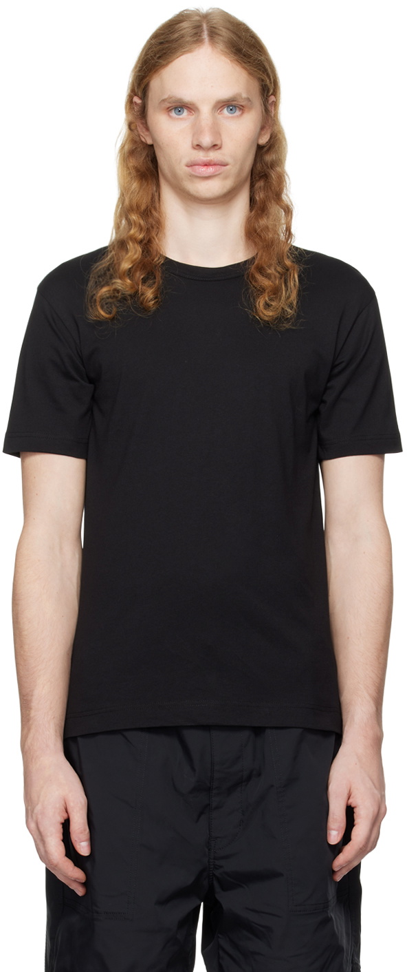 Comme des Garçons Shirt Black Crewneck T-shirt