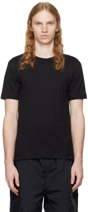 Photo: Comme des Garçons Shirt Black Crewneck T-shirt