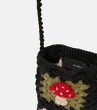Alanui - Positive Vibes wool bottle holder