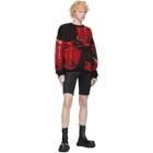 MISBHV Red and Black Kozue Sweater