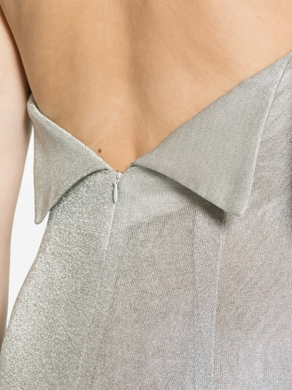 TOVE Silver Malaika Halterneck Maxi Dress Tove