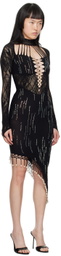 Poster Girl Black Lonica Midi Dress