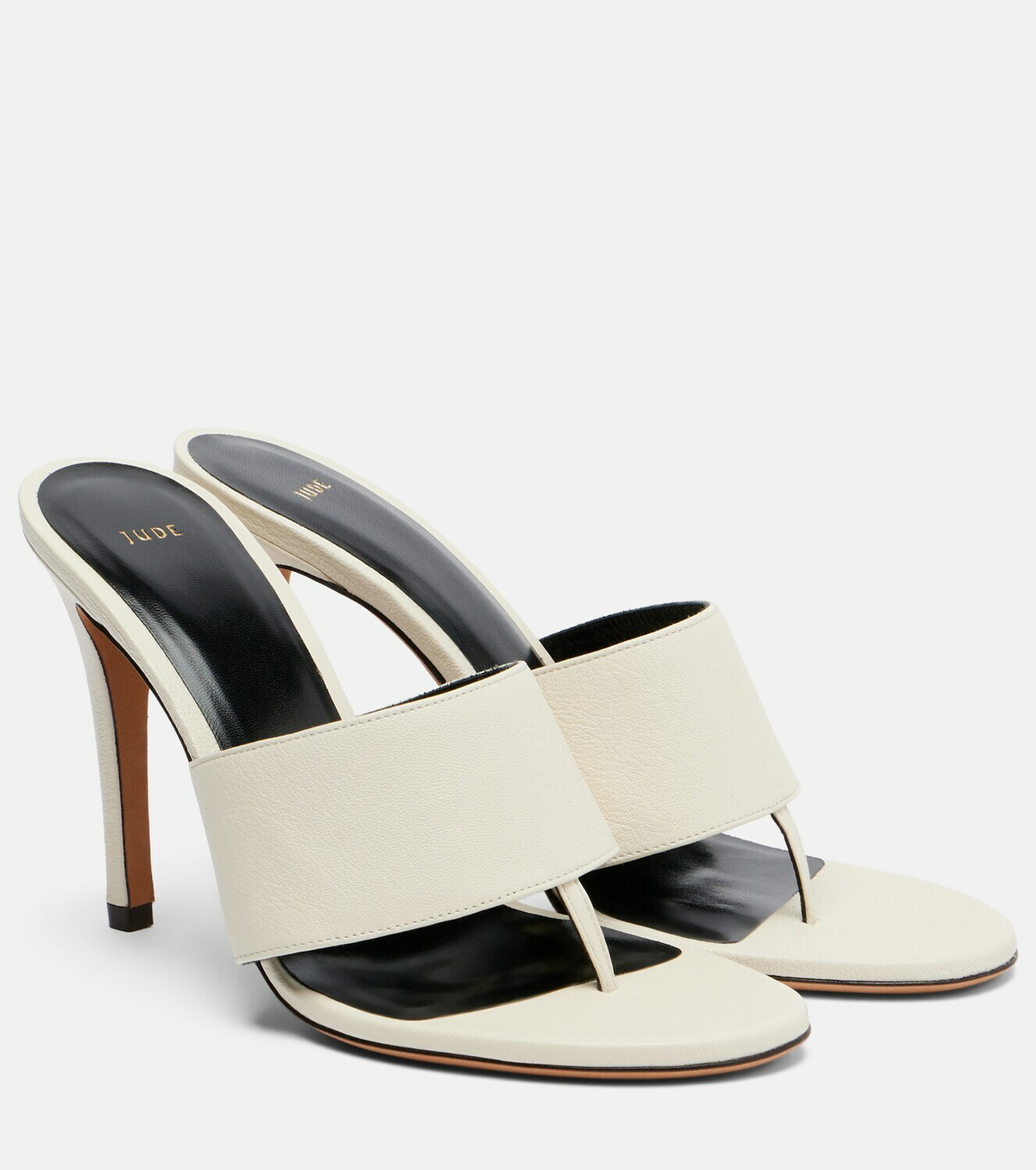JUDE Snug leather thong sandals