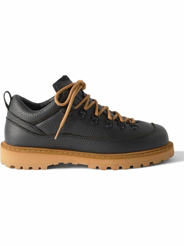 Photo: Diemme - Roccia Basso Full-Grain Leather Hiking Boots - Black