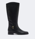 Veronica Beard Arabelle leather knee-high boots