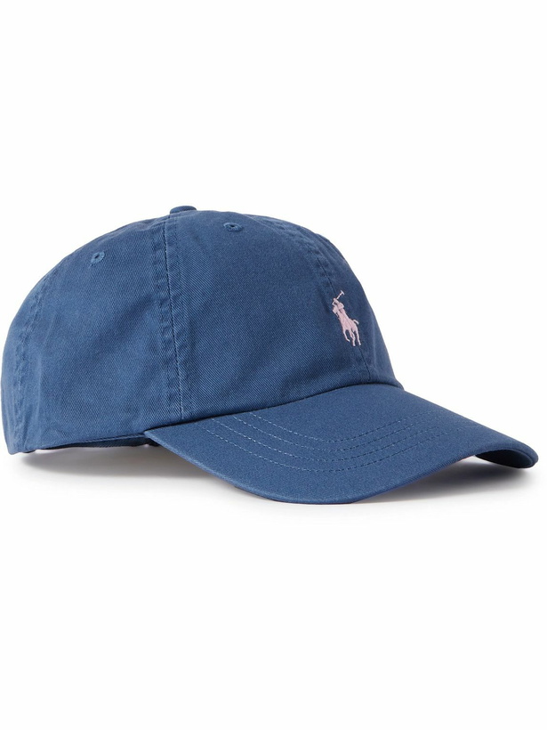 Photo: Polo Ralph Lauren - Logo-Embroidered Cotton-Twill Baseball Cap