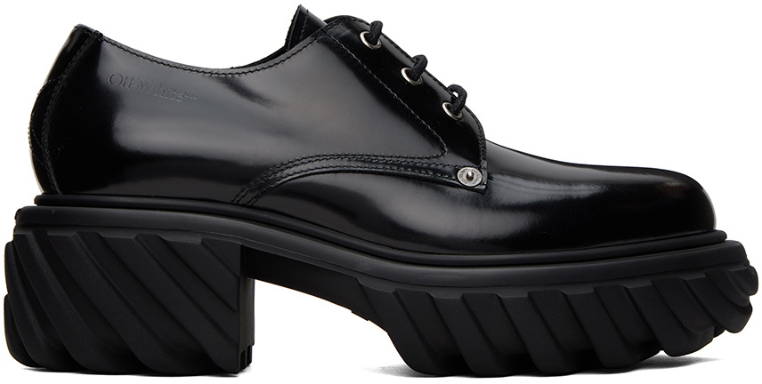 Off-White Men’s Exploration Derby Lug Sole Shoes, Black, NWT, Size 43 Off-White | Shoes | Offwhite Mens Exploration Derby Lug Sole  main image 4