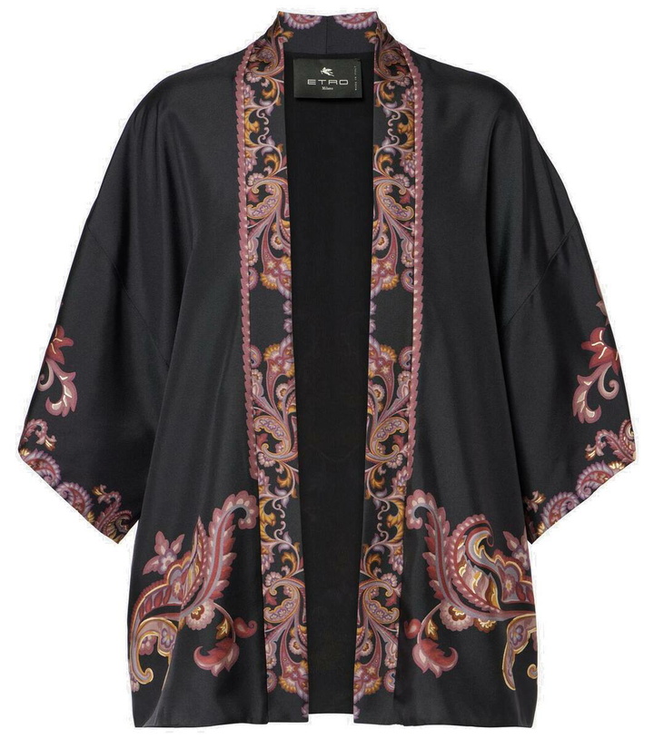 Photo: Etro Paisley silk jacket