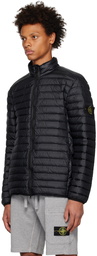 Stone Island Navy Zip Down Jacket