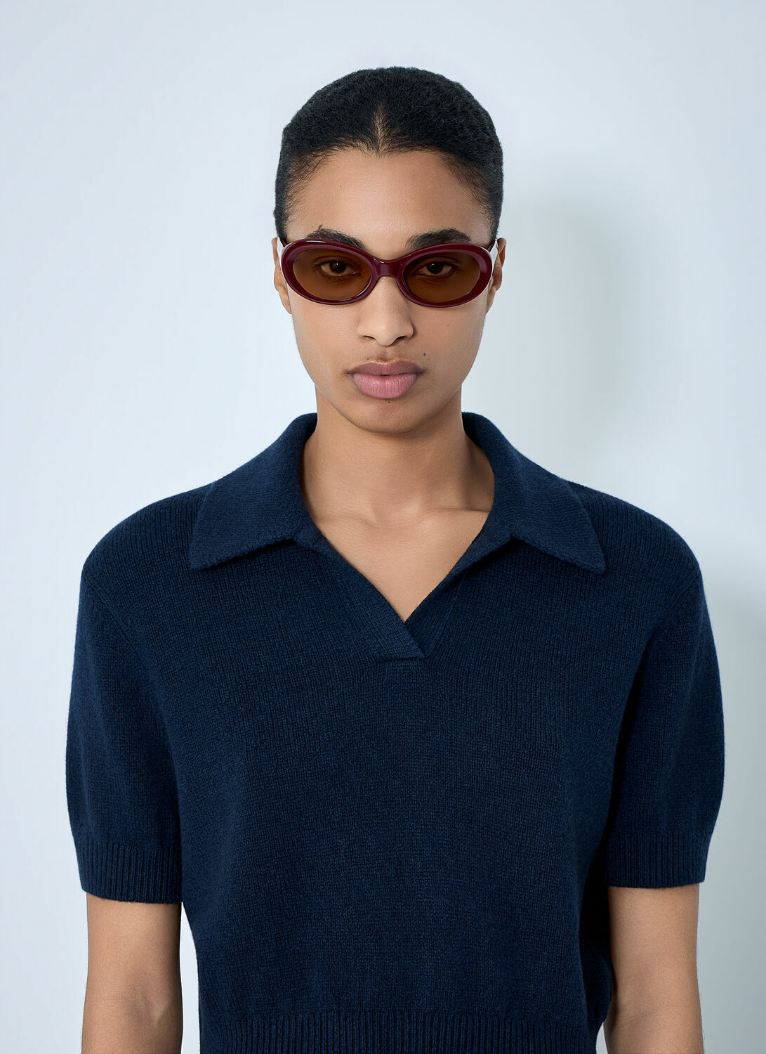 Dries Van Noten Oval Sunglases