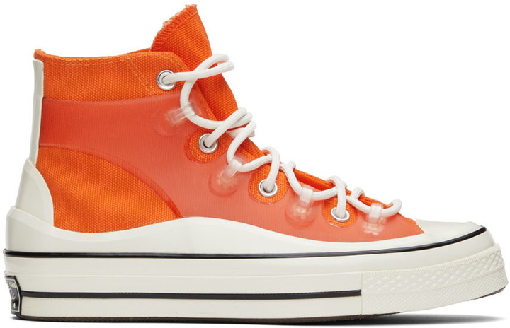 Photo: Converse Orange Chuck 70 Utility Sneakers
