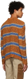 Andersson Bell Orange & Blue Bothnia Stripe Sweater