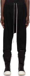 Rick Owens DRKSHDW Black Slim-Fit Sweatpants