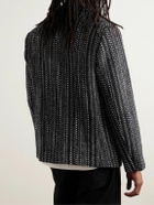 Blue Blue Japan - Wool-Blend Tweed Jacket - Black