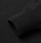 Universal Works - Ribbed Wool Sweater - Black
