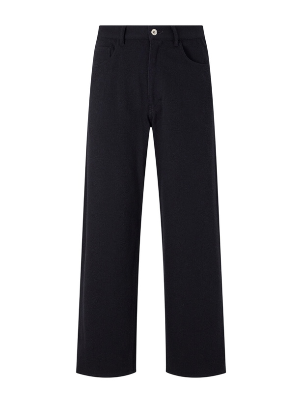 Photo: Auralee - Wide-Leg Jeans - Black