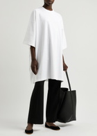 The Row Isha Oversized Cotton T-shirt White