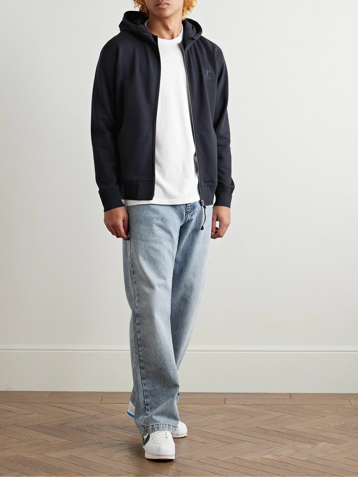 トップス 16aw CP COMPANY technical zipup hoodie C.P. COMPANY ZIP-UP GOGGLE HOODIE. (L) – SEVENUES.
