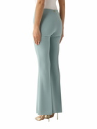 TwinSet Pantalone Flare In Crepe Fluido Trousers
