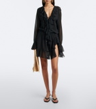 Bananhot Bellen ruffled minidress