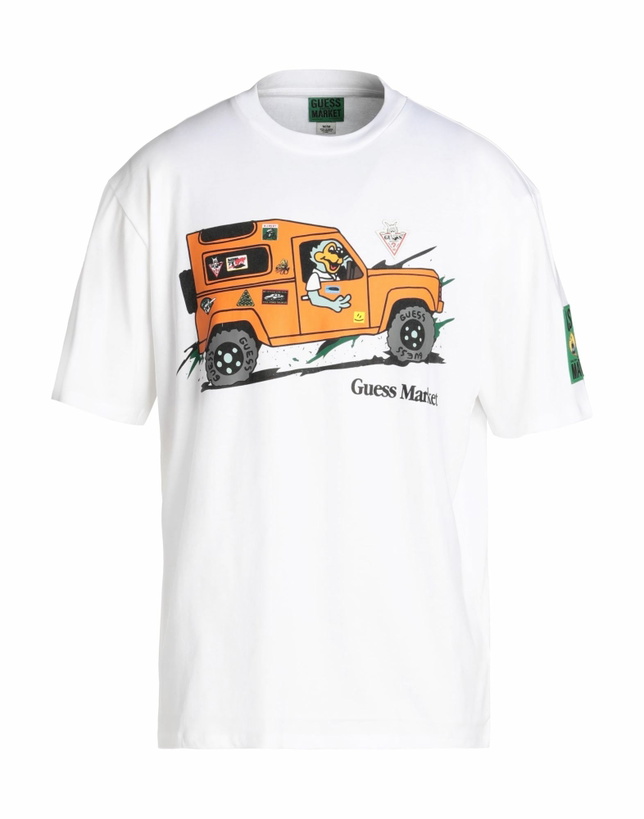 Photo: Guess Originals X Market. Mens T-shirt in White