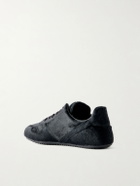 Rick Owens - Minimal Sneaks Pony Hair Sneakers - Black