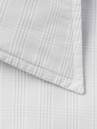 TOM FORD - Checked Cotton-Poplin Shirt - White