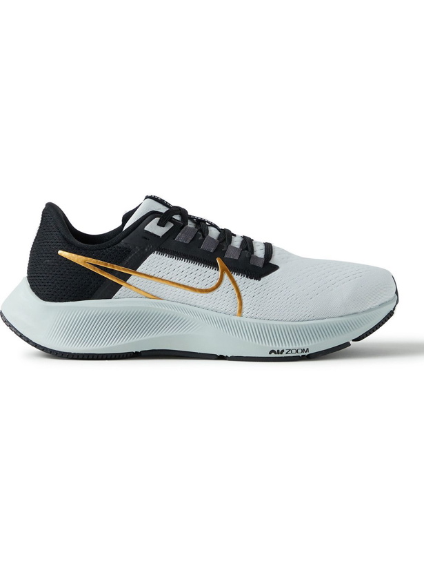 Photo: Nike Running - Air Zoom Pegasus 38 Mesh Running Sneakers - Gray