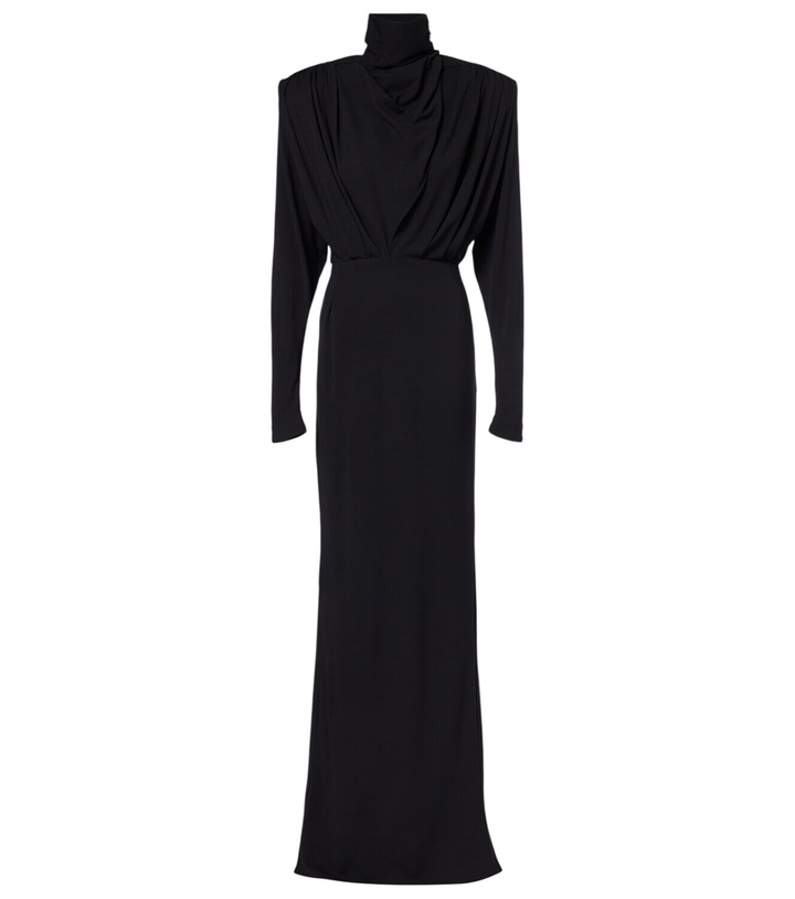 Photo: Mugler Draped jersey gown