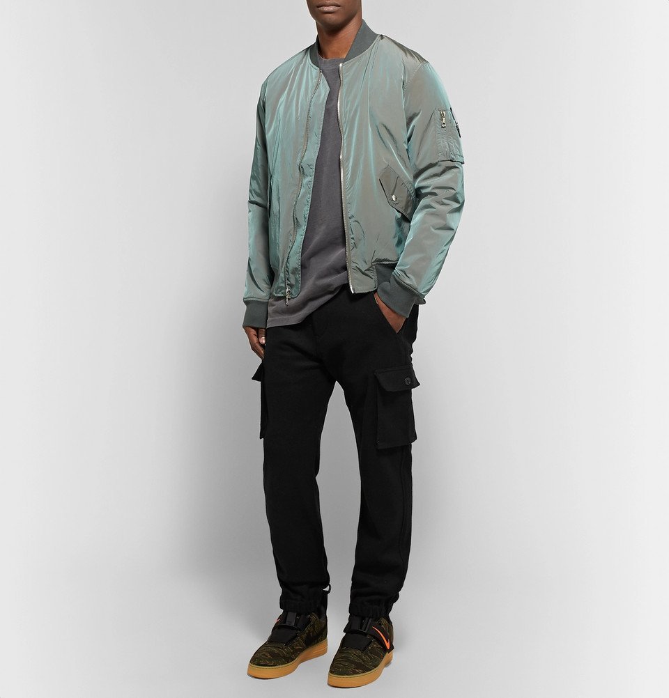 John elliott iridescent discount bogota bomber grey