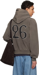 Fear of God Brown '26' Classic Half Raglan Hoodie