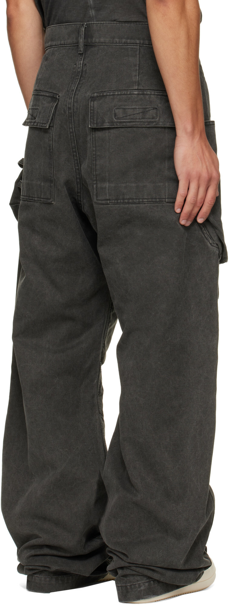 Rick Owens DRKSHDW Gray Tower Stefan Cargo Pants
