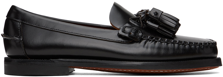 Sebago Black Will Triple Tassel Loafers Sebago