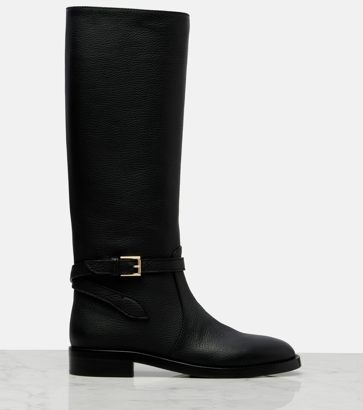 Gianvito Rossi Varenne leather knee-high boots