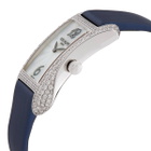 Patek Philippe Gondolo Quartz Diamond Grey Dial Ladies Watch 4972G-001